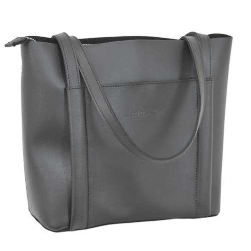 Елегантна сумка в стилі "Tote Bag" від українського бренду  "LucheRino"  виготовлена з натуральної шкіри та фурнітури в кольорі  - нікель.
