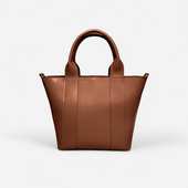 
                             Елегантна сумка в стилі "Tote Bag" від українського бренду  "LucheRino"  виготовлена з високоякісного шкірзамінника та фурнітури в кольорі  - нікель.